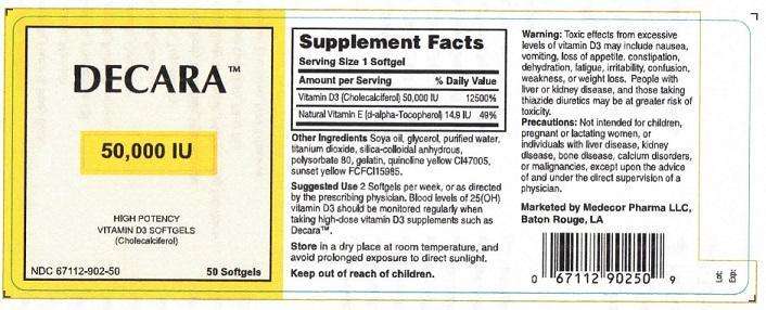 DECARA HIGH POTENCY VITAMIN D3